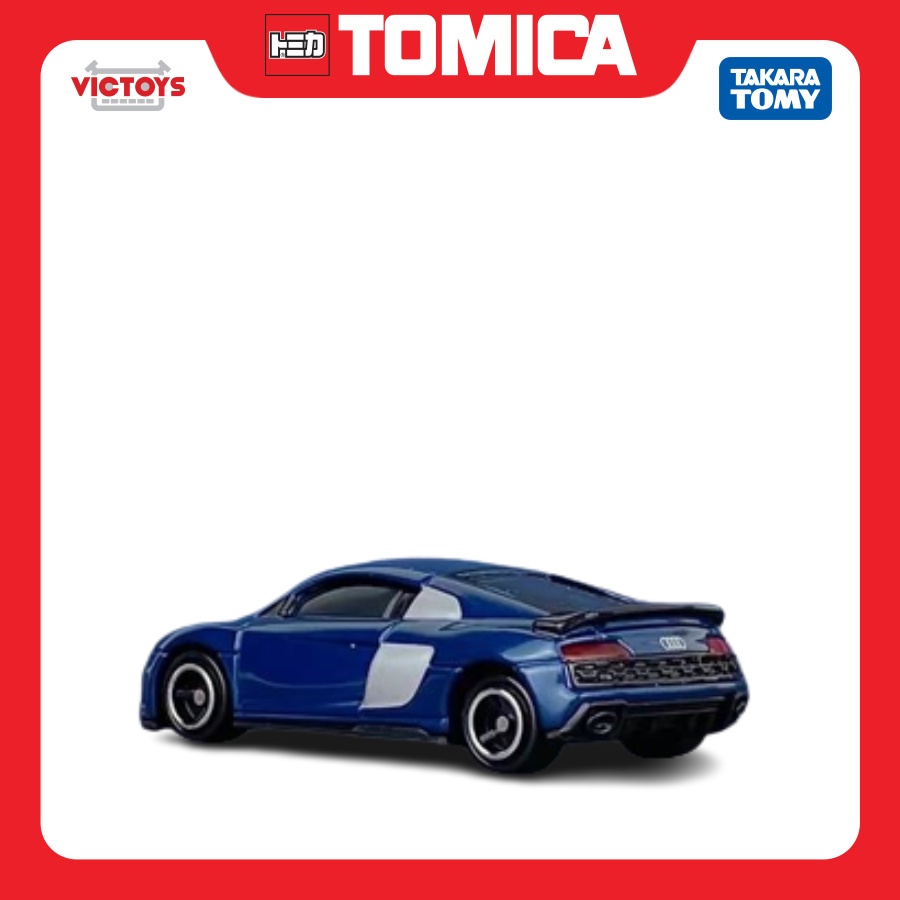 Xe mô hình Tomica No.38 Audi R8 Coupe 158660 Fullbox Chính Hãng Takara Tomy - Victoys