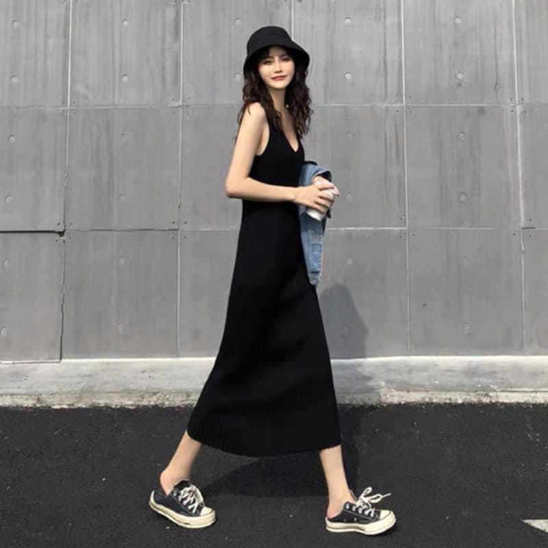 Váy len tăm đũa 3 mầu mịn đẹp co giãn, mặc thu đông là chuẩn ko cần chỉnh luôn mới về hàng chị em nhé! | BigBuy360 - bigbuy360.vn