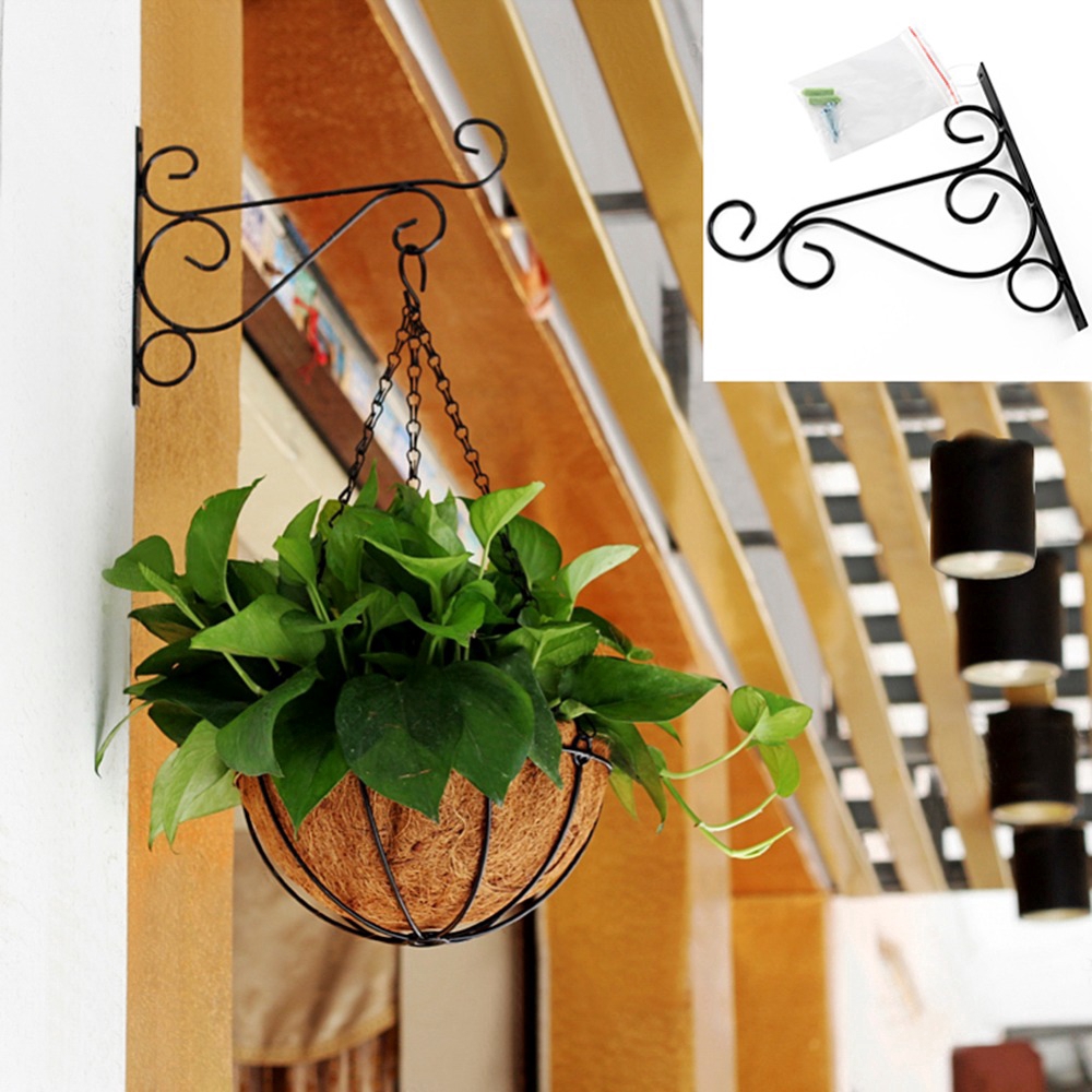 Móc Treo Chậu Trồng Cây/Hoa Gắn Tường Thiết Kế Độc Đáo