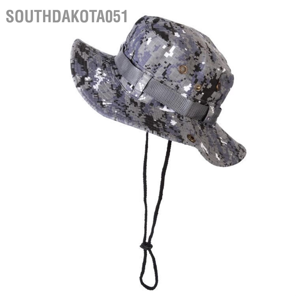 Southdakota051 Mũ xô ngoài trời Thoải mái điều chỉnh thoáng khí Quai đeo hai mặt Tay nghề lao động chống nắng cho leo núi