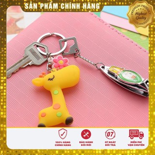 Móc khóa 2 mặt PVC dày móc khóa giá sỉ