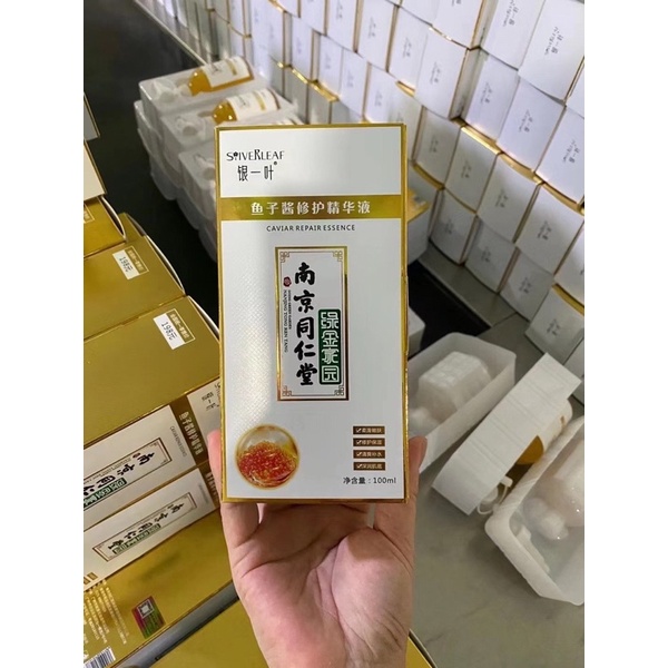 Tinh Chất Làm trắng Da Trứng Cá Muối