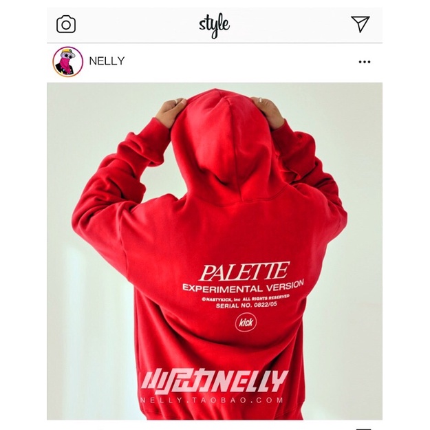 Áo hoodie nelly heybig nỉ lót lông sale (có sẵn) palette | BigBuy360 - bigbuy360.vn