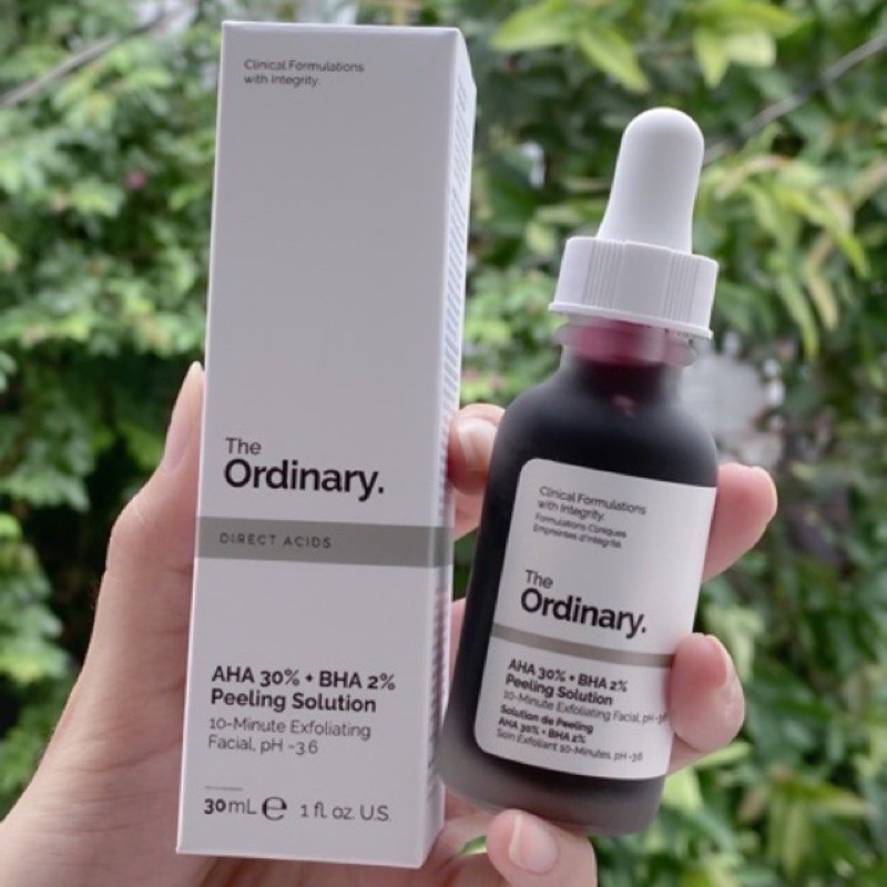 [Bill US] Tẩy tế bào chết AHA 30% + BHA 2% Peeling Solution 30ml - serum peel da The Ordinary | BigBuy360 - bigbuy360.vn