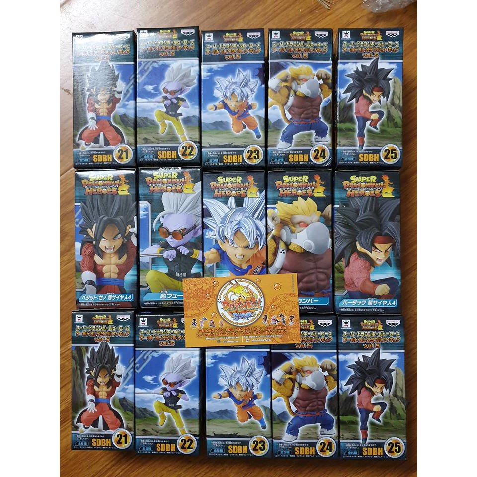 Mô hình Super Dragonball Heroes - chi bi WCF vol.5