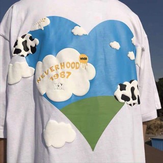 [🌀Sẵn Taobao] ÁO PHÔNG RỘNG HÌNH IN NỔI