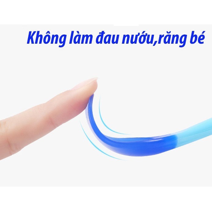 Thìa ăn dặm cảm ứng nhiệt - an toàn miệng cho bé