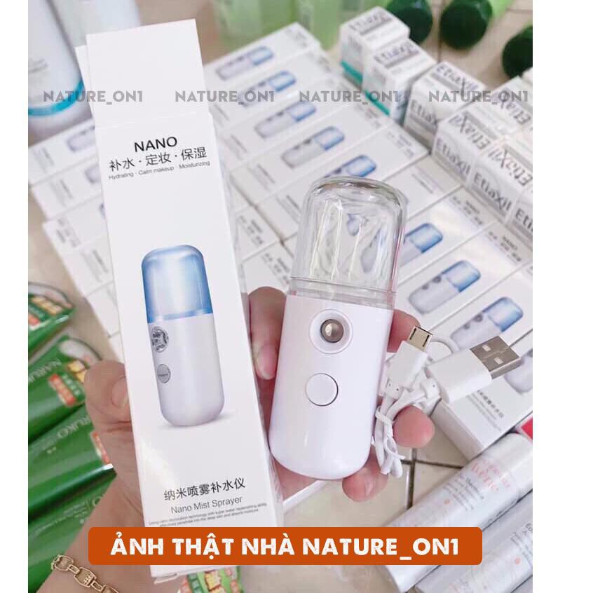 Máy xông mặt ⚡️𝐅𝐑𝐄𝐄 𝐒𝐇𝐈𝐏⚡️ máy xịt khoáng - xịt khoáng Nano mini cầm tay Kiểu dáng gọn nhẹ, tinh tế và hiện đại | BigBuy360 - bigbuy360.vn