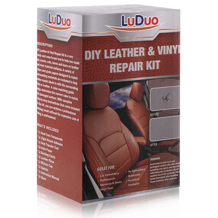 ❀Dụng Cụ đánh Bóng Làm Đẹp Nội Thất Da - Leather Repair Kit  Giảm giá10%