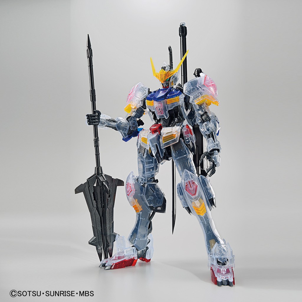 Bandai Mô Hình Gundam MG Barbatos Clear The Gundam Base Limited 1/100 Master Grade Đồ Chơi Lắp Ráp Anime Nhật