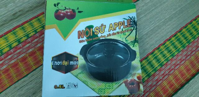 nồi đất kho cá apple