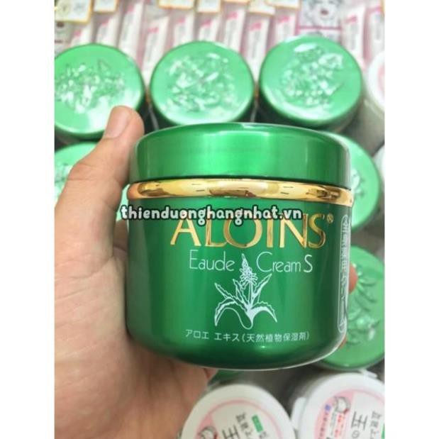 [Hàng Nhật Chuẩn] Kem Xanh Lô hội Aloins Eaude Cream Dưỡng Da Toàn Thân Hàng Nhật Nội Địa