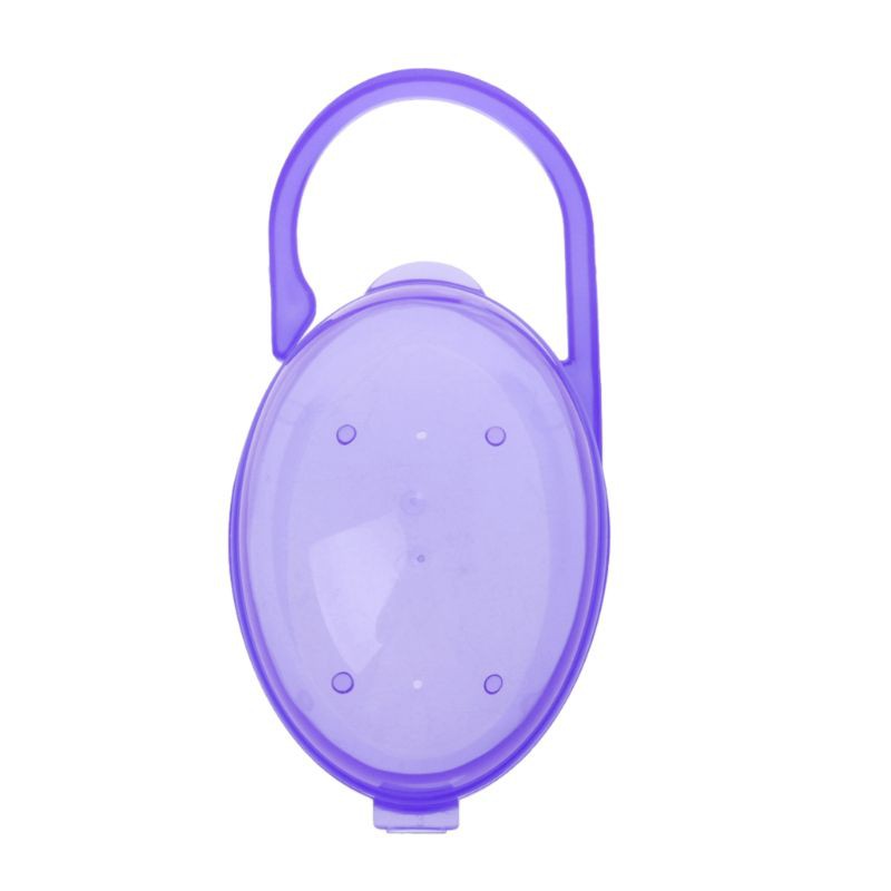 1 Hộp Nhựa Đựng Núm Vú Giả Cho Bé