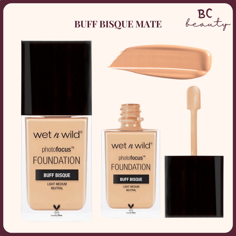 [CAM KẾT CHÍNH HÃNG] Kem nền Wet N Wild Photo Focus Foundation (MATTE&DEWY) cho lớp nền tự nhiên, lâu trôi