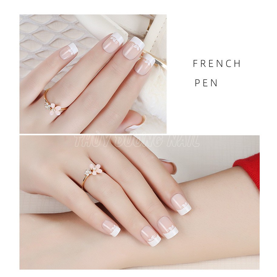 Cọ phen đầu móng, cọ french nail chuyên dụng cho dân làm móng