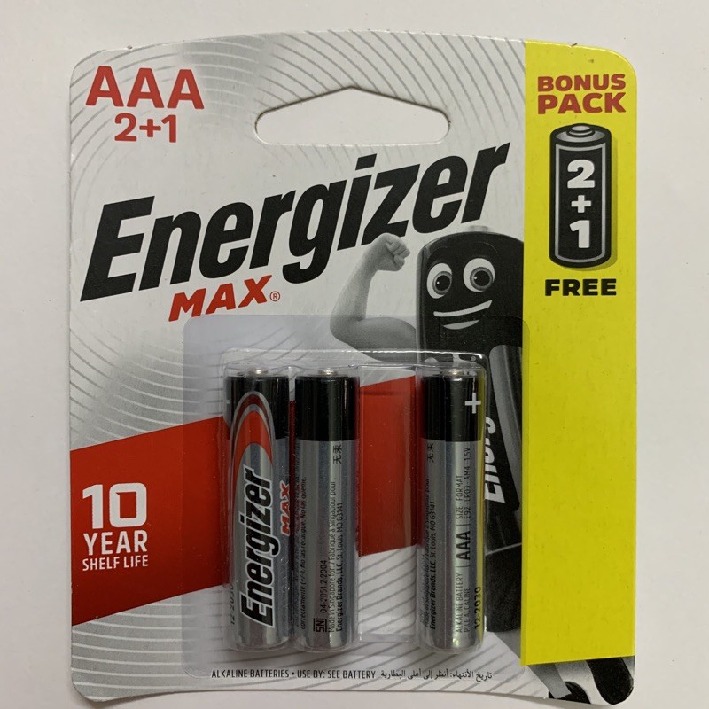 Pin AAA Energizer Max E92 vỉ 3 viên