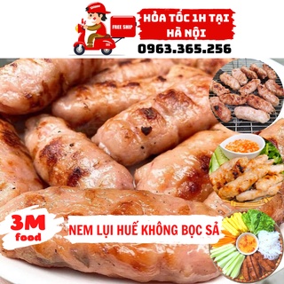 Nem Lụi Huế 500g đặc biệt nướng sơ không bọc sả Đặc Sản Huế  [ Hỏa tốc tại Hà Nội ] 3M FOOD DS
