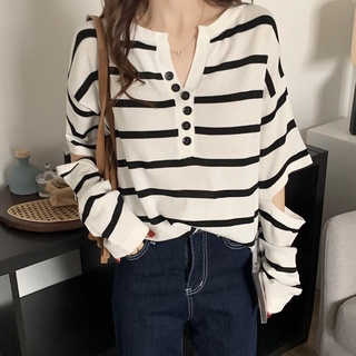 Áo Sweater Dệt Kim Form Rộng Xinh Xắn Cho Nữ