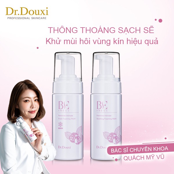 Dung dịch Vệ sinh Phụ nữ: cải thiện Hôi -Ngứa -Viêm Phụ Khoa Dr.Douxi -150ml - Chăm sóc cá nhân