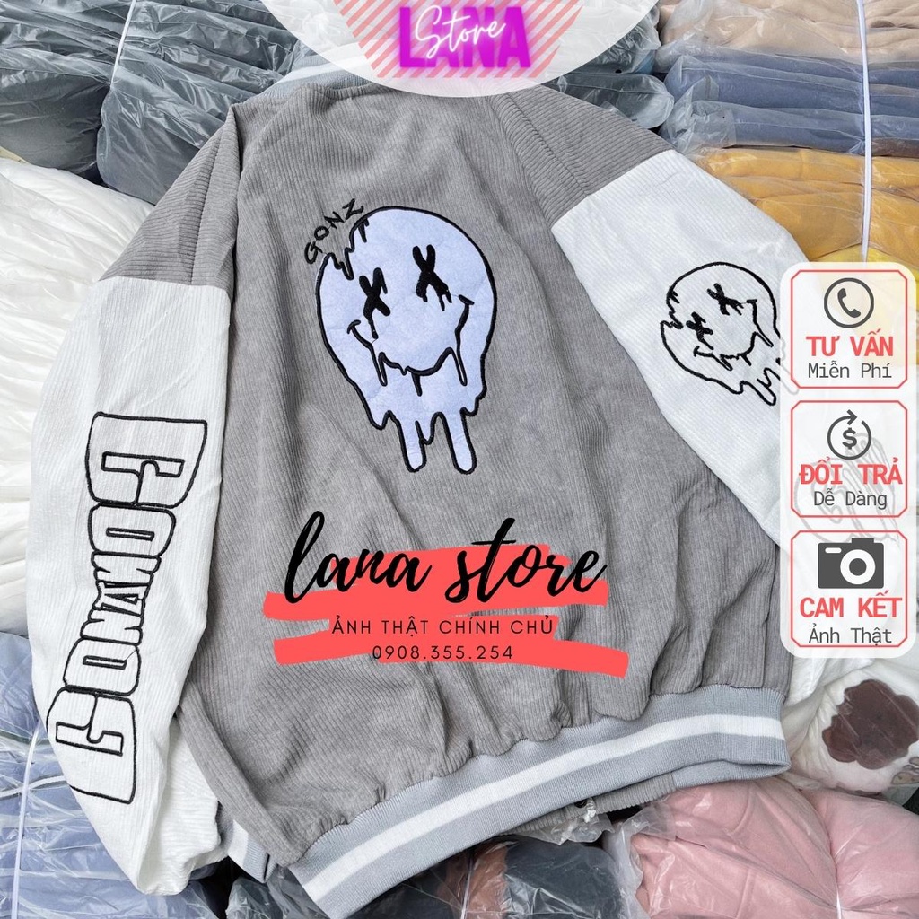[Ảnh Thật] Áo Bomber Nhung Gân thêu G Jacket Varsity FF Mint V11 Unisex Form Rộng