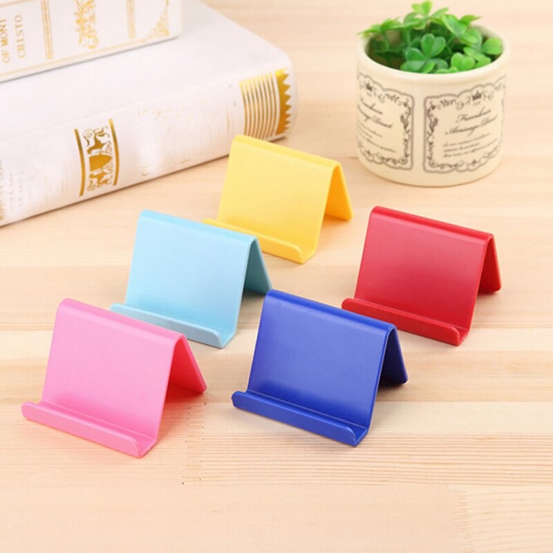 Giá Đỡ Điện Thoại Bằng Nhựa Màu Sắc Ngẫu Nhiên