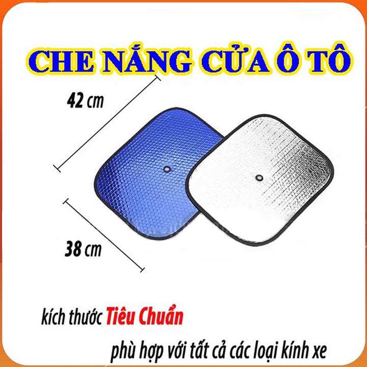 Tấm che nắng phủ nhôm bạc cách nhiệt, tấm che nắng kính ô tô hàng đẹp giá tốt