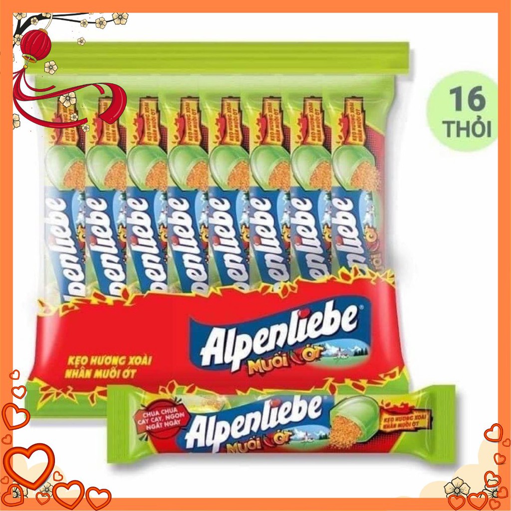 [Mã 77FMCGSALE1 giảm 10% đơn 250K] [SẴN] KẸO ALPENLIEBE XOÀI NON MUỐI ỚT ☘️[FREESHIP 50K] ☘ĂN VÀO NGON NGẤT NGÂY | BigBuy360 - bigbuy360.vn