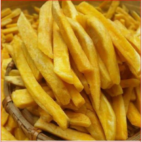 ( video ) khoai lang vàng sấy khô 300 gram_tinhhoatrathaomoc