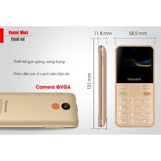 Điện thoại masstel fami việt