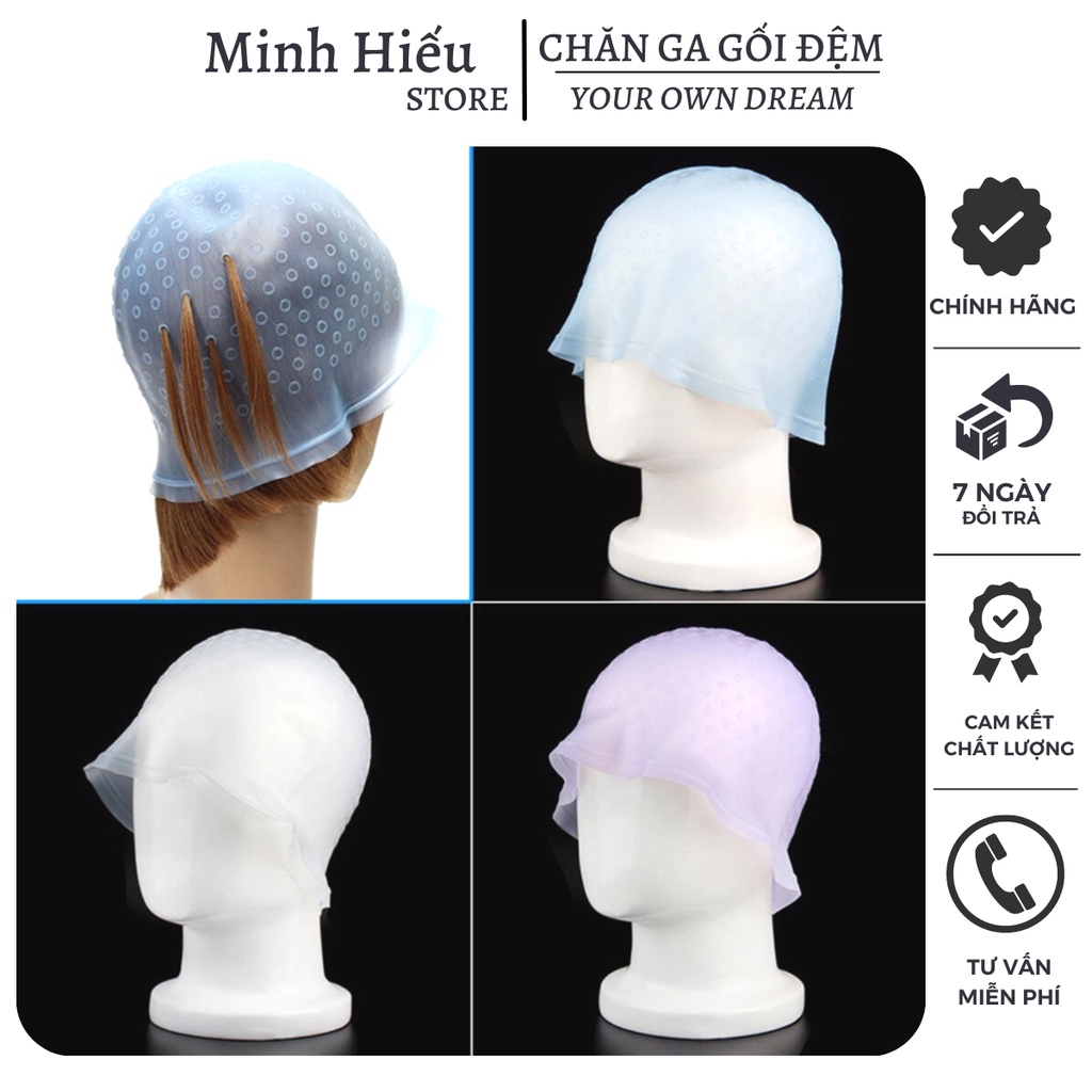 Mũ móc nhuộm light - Dành cho salon - Giúp nhuộm nhanh chóng