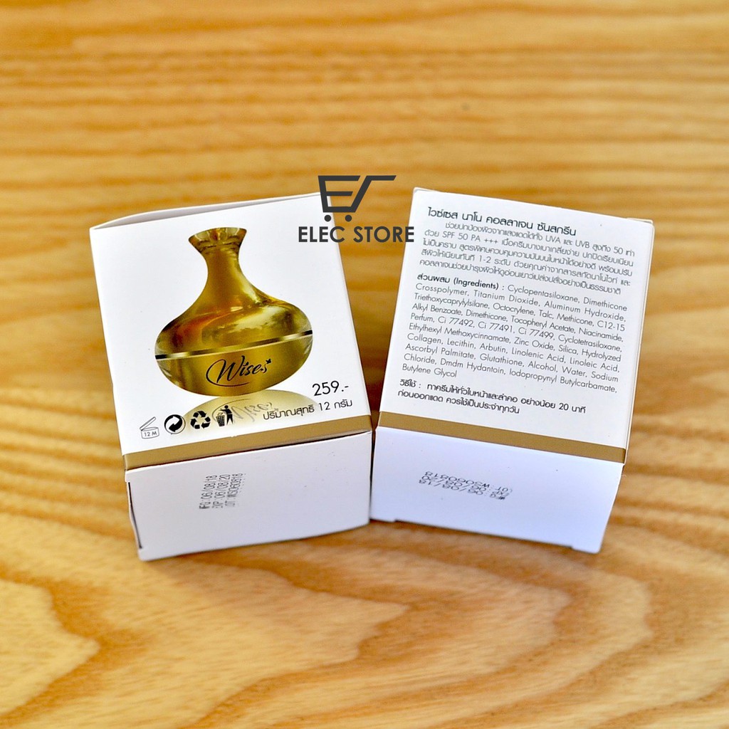 Kem Chống Nắng Wise Nano Collagen Sunscreen Thái Lan | BigBuy360 - bigbuy360.vn