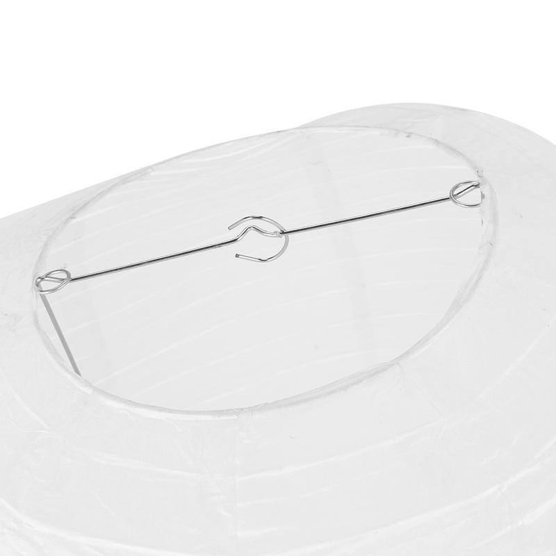 Đèn lồng giấy phong cách Nhật Bản Trung Quốc 50cm  màu trắng kem