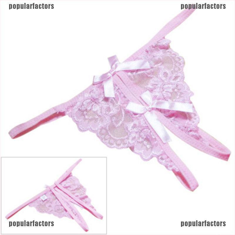 Quần Lót Phối Ren Quyến Rũ Thời Trang Dành Cho Nữ