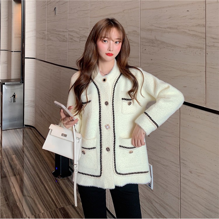 Áo Khoác Cardigan Dáng Rộng Xinh Xắn Phong Cách Hàn Quốc | BigBuy360 - bigbuy360.vn