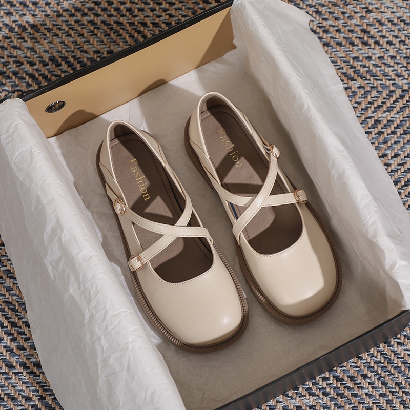 Giày Mary Jane mũi tròn cao cấp BIG SIZE 40-43