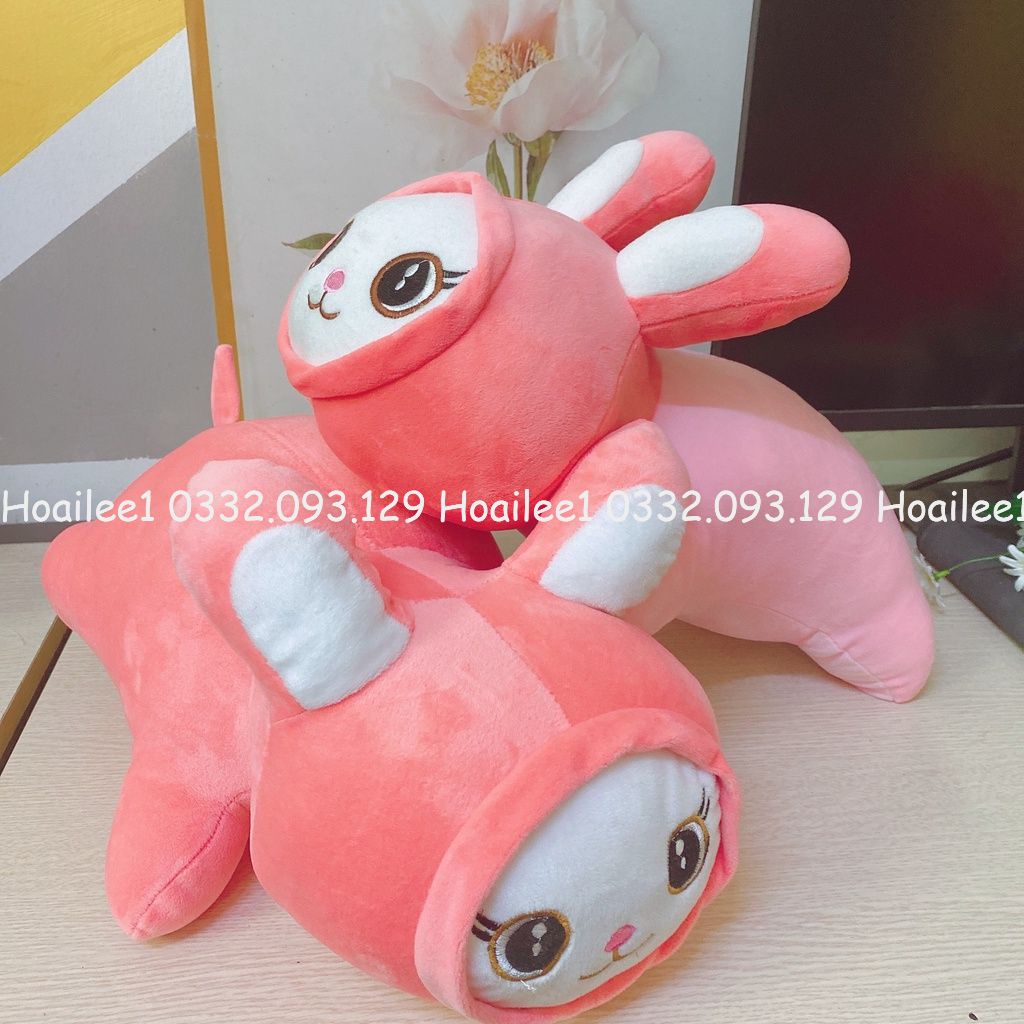 Gấu Bông Rau Mầm Siêu Mềm Mịn Siêu Cute, Mầm Cây Dễ Thương Chất Nhung Co Dãn 4 Chiều Size 35cm