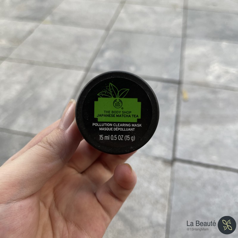 Mặt Nạ Trà Xanh Khánh Khuẩn - The Body Shop Japanese Matcha Tea Pollution Clearing Mask [15ml - 75ml]