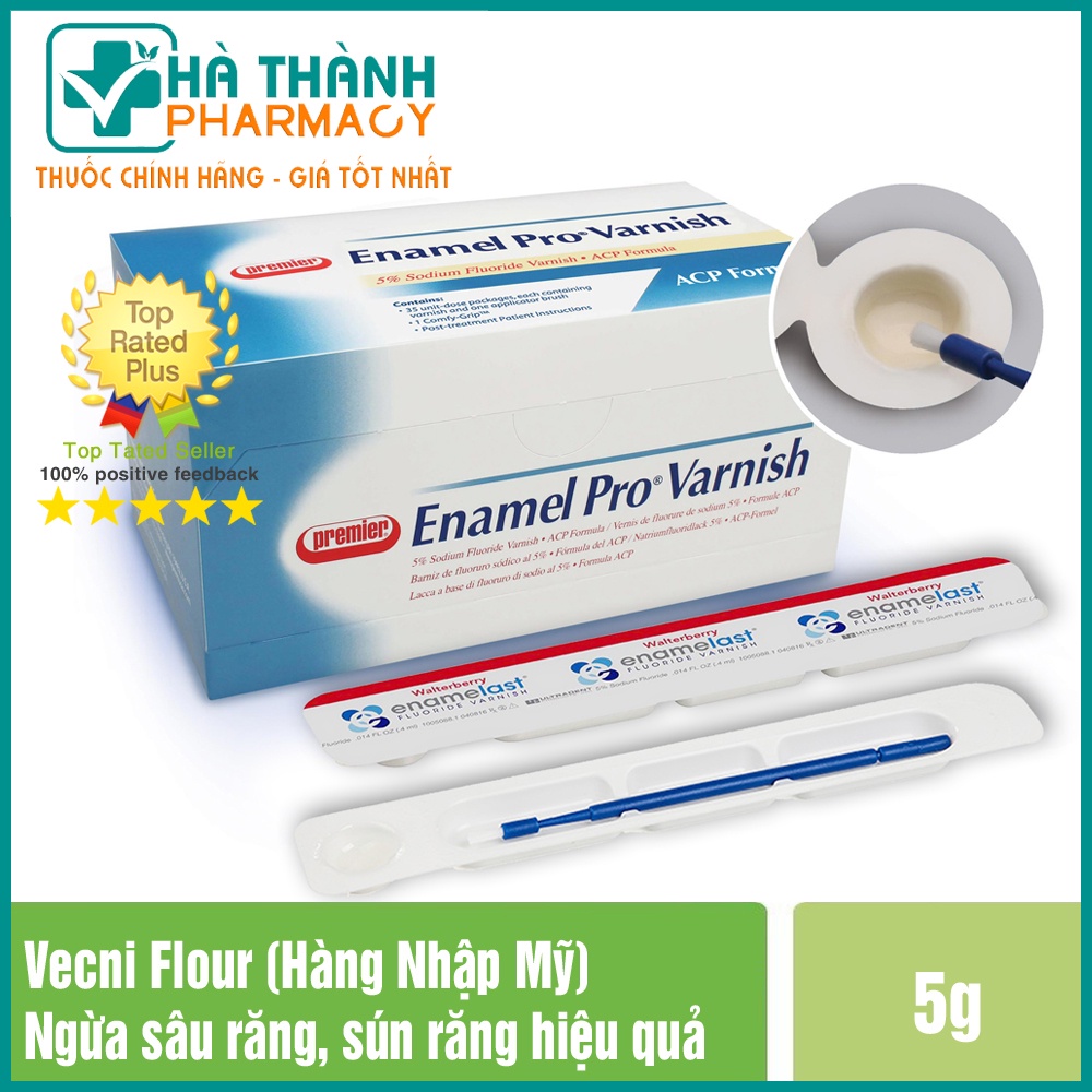 Vecni flour - Kem bôi răng chống sâu răng, sún răng cho bé - Date mới nhất