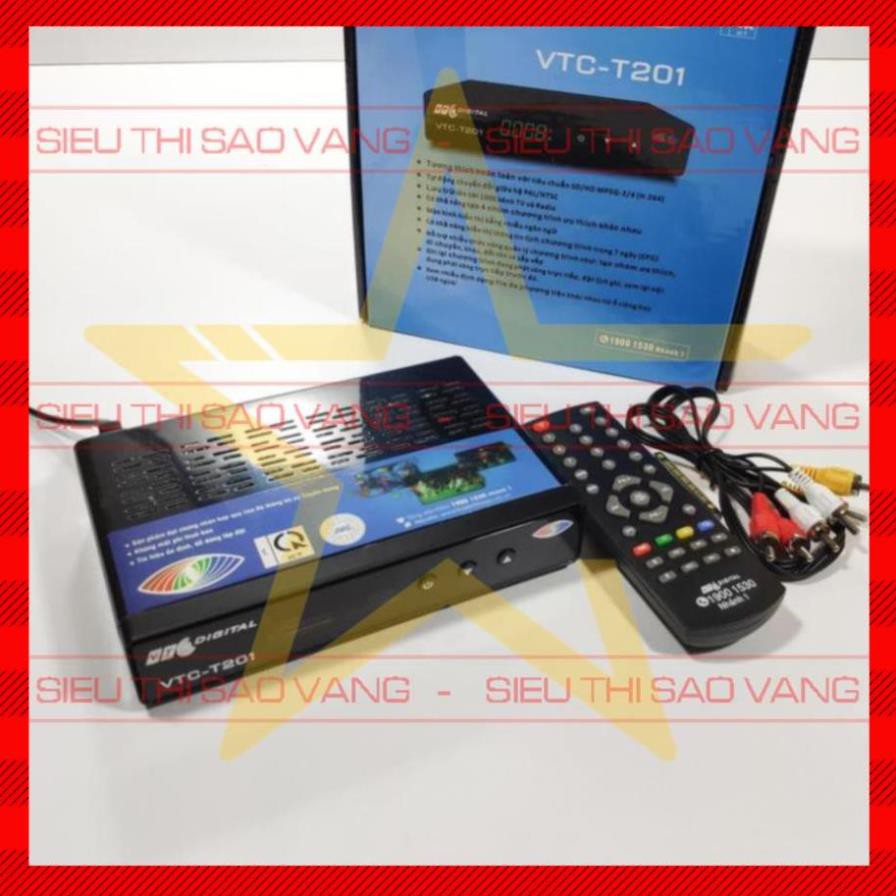 Đầu kĩ thuật số đầu thu mặt đất DVB T2 VTC T201 - BH 12 tháng