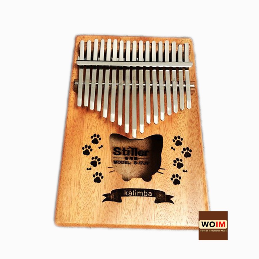 ( HÀNG ĐỘC QUYỀN ) KALIMBA 17 PHÍM GỖ MAHOGANY CAO CẤP MẪU GỒ MÈO - THUMB PIANO 17 KEYS - HÀNG CÓ SẴN