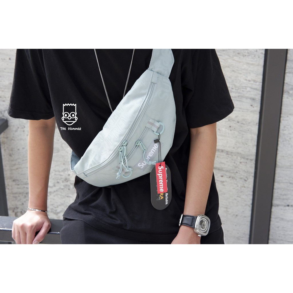 Túi bao tử Supreme Waist Bag SS19 ( Ảnh thật)