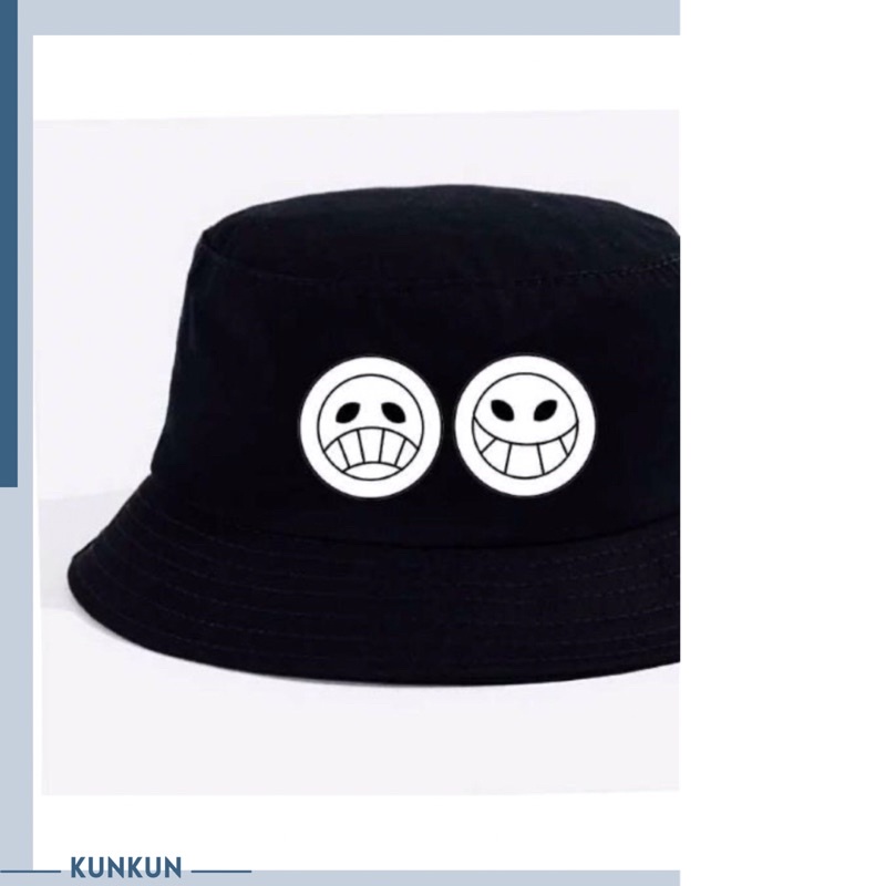 Mũ Bucket One Piece Luffy Mũ Rơm Sanji Ace Zoro / mũ Đảo Hải Tặc cực chất