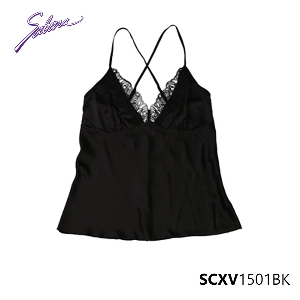 Bộ Đồ Ngủ Sexy Viền Ren Màu Đen Gorgeous By Sabina SCXV1501BK+SXXV1501BK