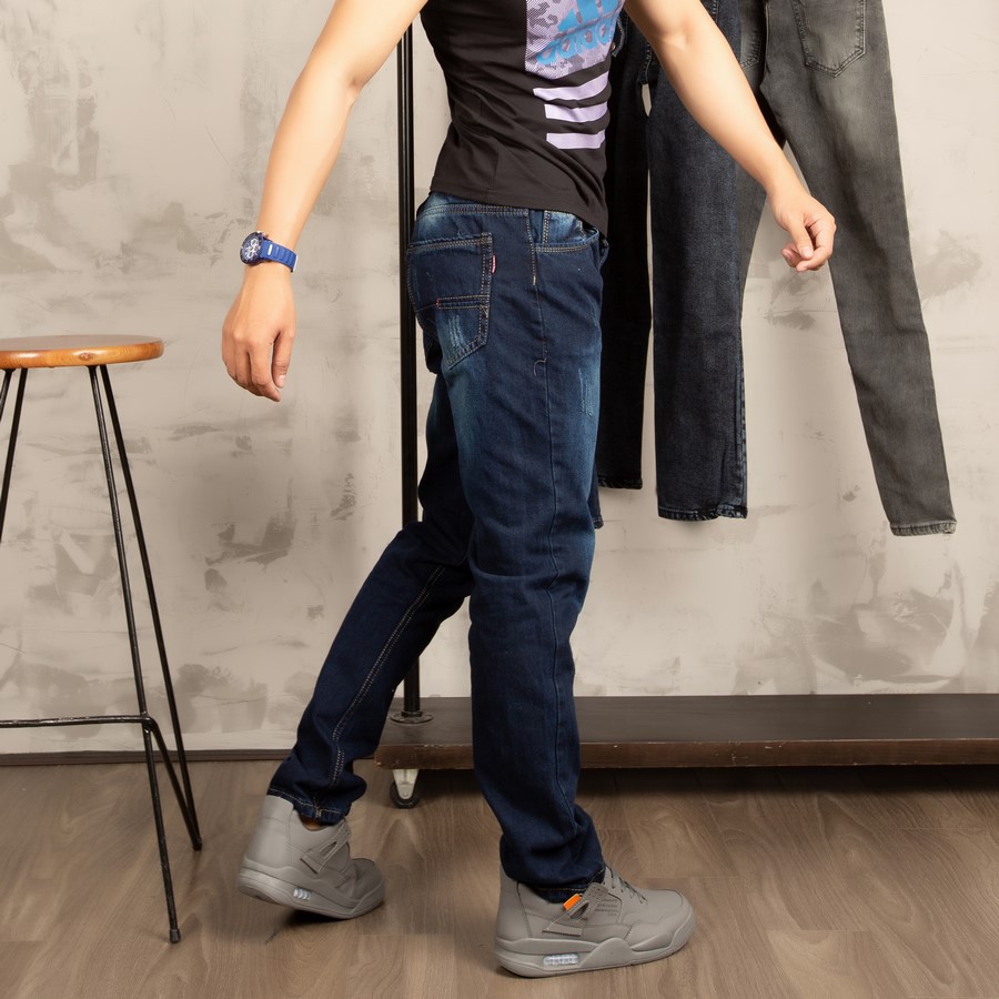 Quần jean nam ống suông SS150 shop Sunsun chuyên quần nam đẹp | BigBuy360 - bigbuy360.vn