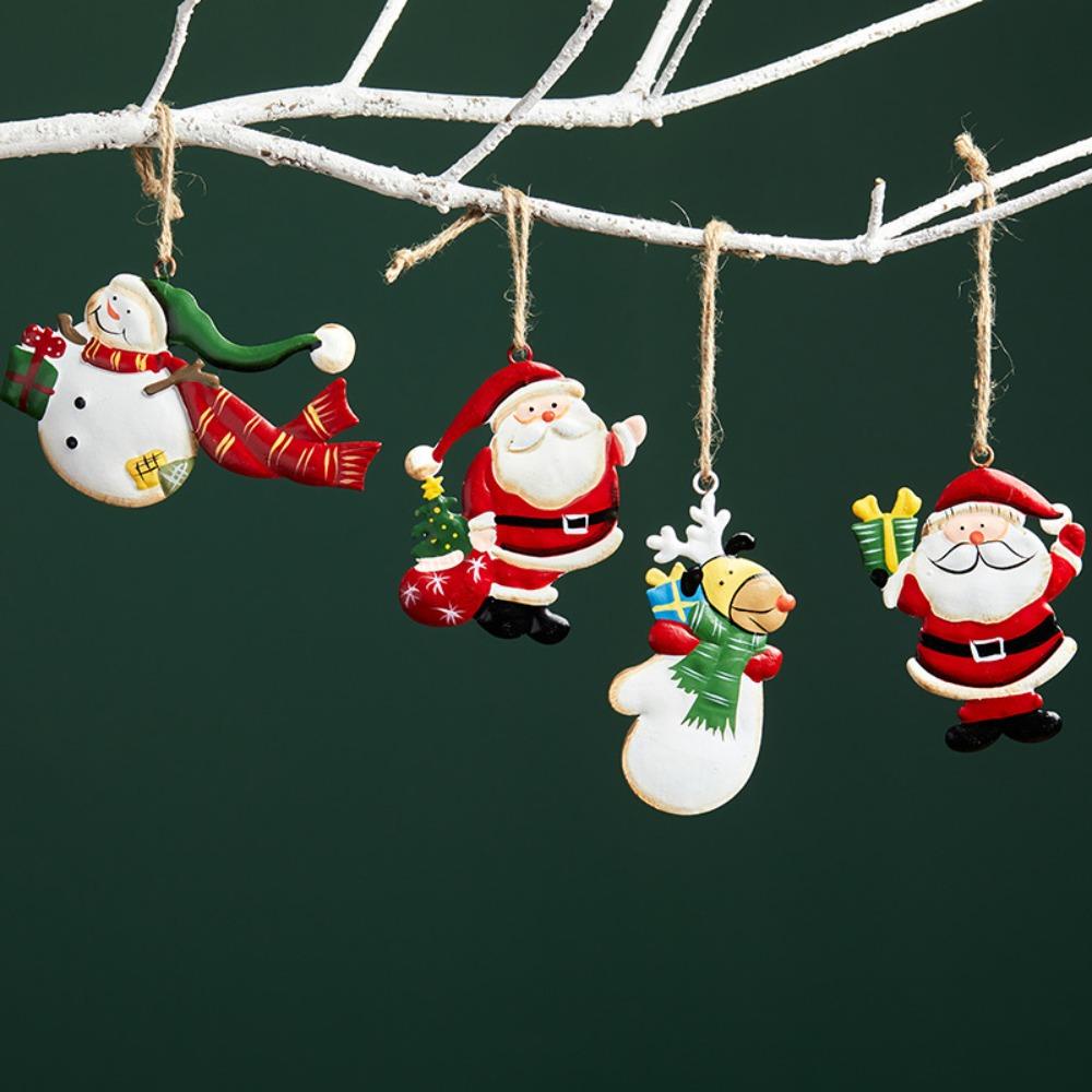 Phụ Kiện Treo Trang Trí Giáng Sinh Hình Ông Già Noel Hoạt Hình
