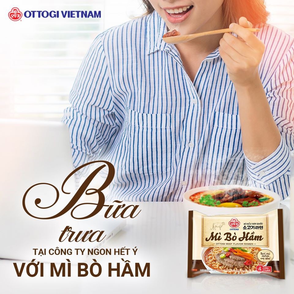 Mì Bò hầm Ottogi gói 120gr