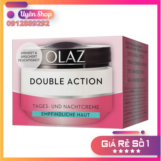 Kem dưỡng ẩm [Nội địa Đức] Olaz Double Action làm kem lót trang điểm | BigBuy360 - bigbuy360.vn