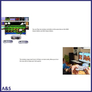Wireless Controller for SNES Classic Edition/NES Classic Edition Gamepad with