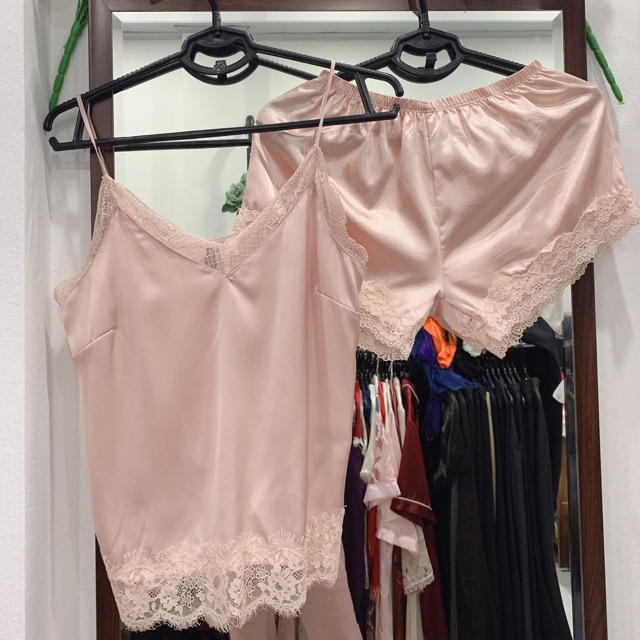 Combo đồ ngủ lụa Ngọc Lê