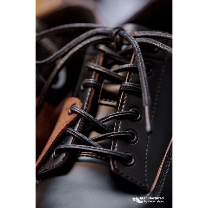 Giày da MADEN cổ thấp phong cách Anh Quốc retro trẻ trung thời trang mùa hè 2022 dành cho nam